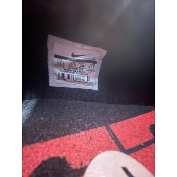 AO2609-003 Nike Lebron Soldier XII 12 Black/Red Basketball Size 13.5 - Picture 11 of 11